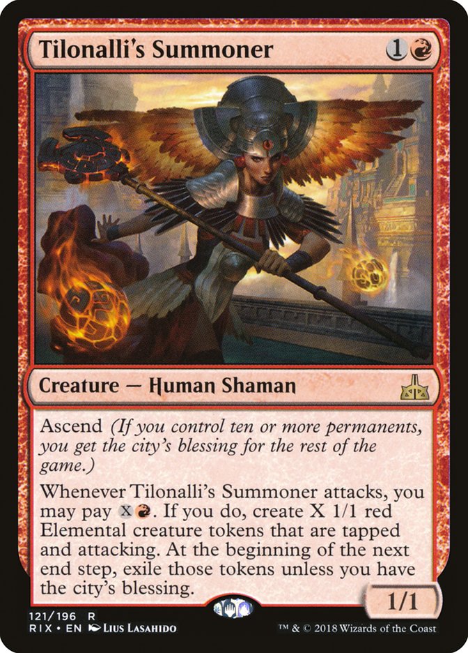 Tilonalli's Summoner [Rivals of Ixalan]-1
