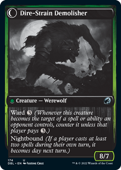 Burly Breaker // Dire-Strain Demolisher [Innistrad: Double Feature]-2