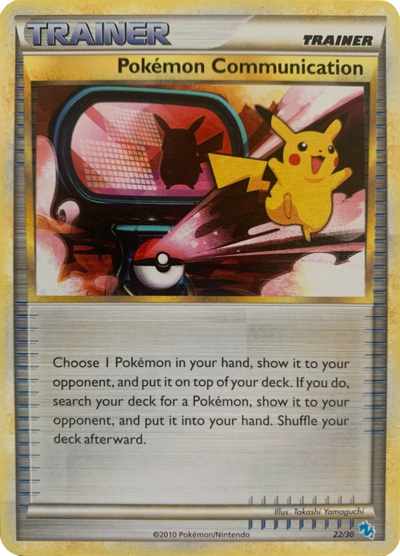 Pokemon Communication (22/30) [HeartGold & SoulSilver: Trainer Kit - Gyarados]-1