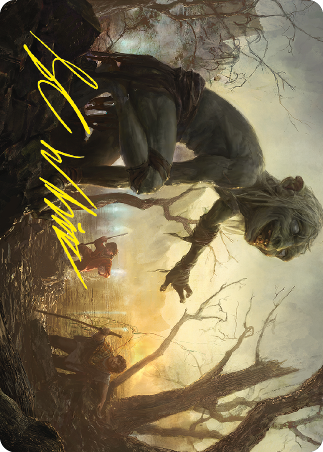 Smeagol, Helpful Guide Art Card (Gold-Stamped Signature) [The Lord of the Rings: Tales of Middle-earth Art Series]-1