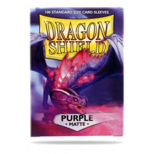 Sleeves - Dragon Shield - Box 100 - Purple MATTE-1