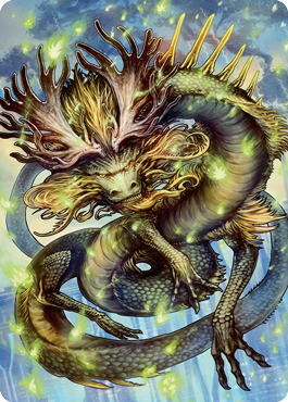 Kura, the Boundless Sky Art Card [Kamigawa: Neon Dynasty Art Series]-1