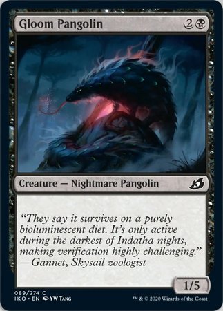Gloom Pangolin [Ikoria: Lair of Behemoths]-1