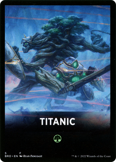 Titanic Theme Card [The Brothers' War Tokens]-1