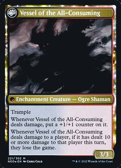 Hidetsugu Consumes All // Vessel of the All-Consuming [Kamigawa: Neon Dynasty Prerelease Promos]-2