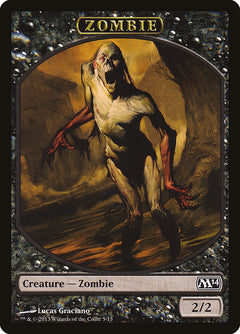 Zombie Token [Magic 2014 Tokens]-1