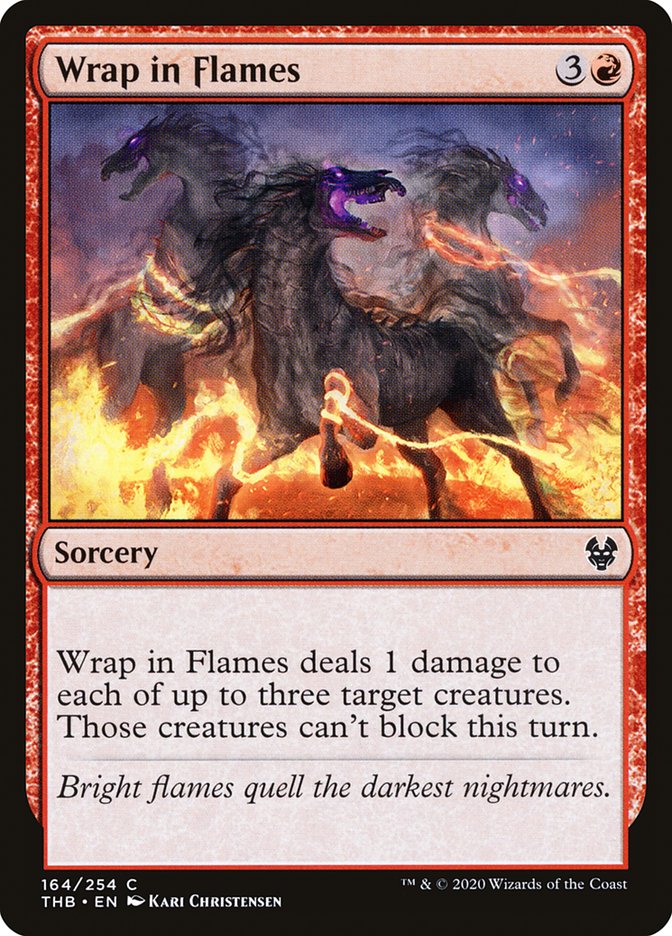 Wrap in Flames [Theros Beyond Death]-1