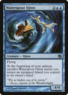 Waterspout Djinn [Duel Decks: Jace vs. Chandra]-1