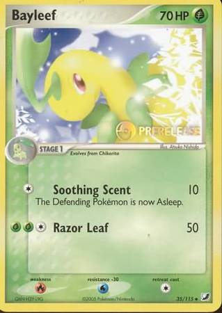 Bayleef (35/115) (Prerelease Promo) [Nintendo: Black Star Promos]-1