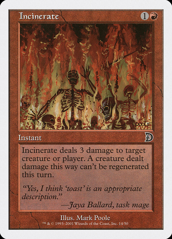 Incinerate [Deckmasters]-1