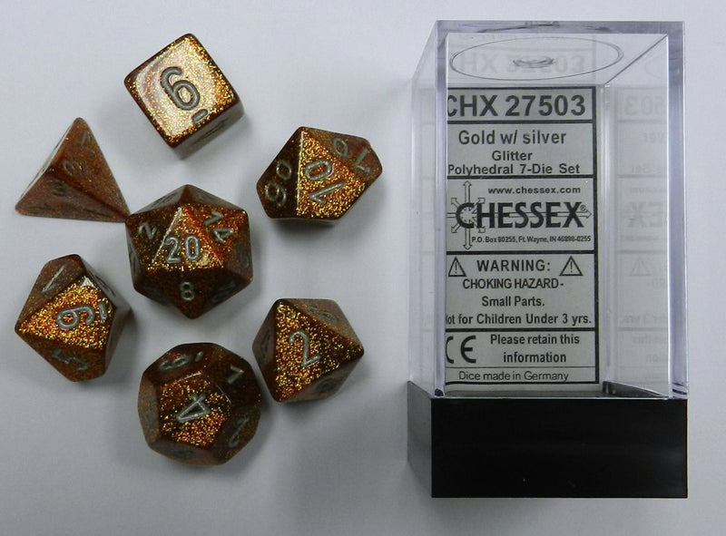 CHX 27503 Glitter Gold/Silver 7-Die Set-1