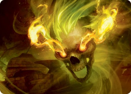 Flameskull Art Card [Dungeons & Dragons: Adventures in the Forgotten Realms Art Series]-1