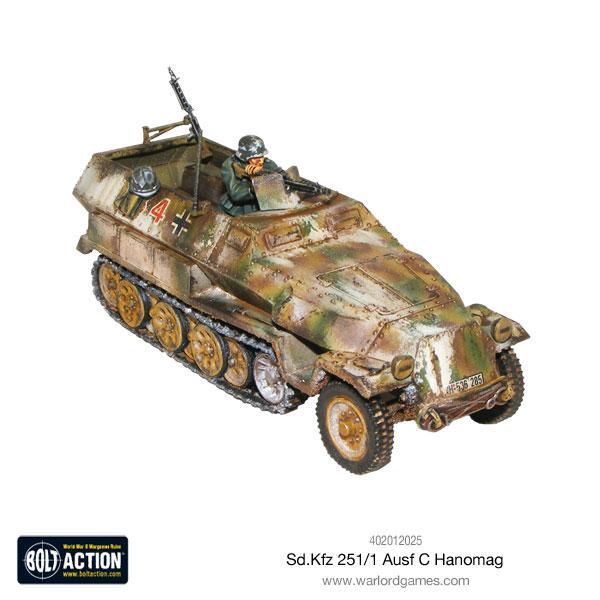 Bolt Action - Sd.Kfz 251/1 Ausf C Hanomag-2