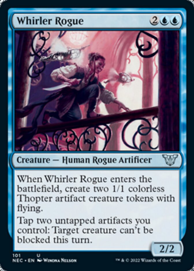 Whirler Rogue [Kamigawa: Neon Dynasty Commander]-1