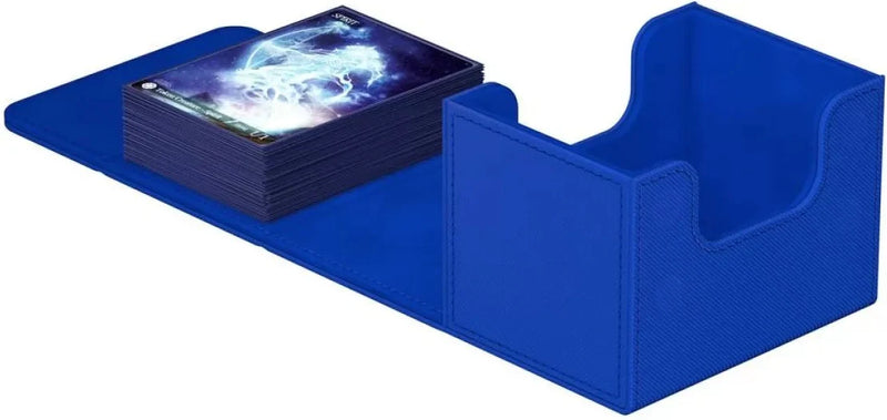 Ultimate Guard Sidewinder 100+ Xenoskin Monocolor Blue Deck Box-3