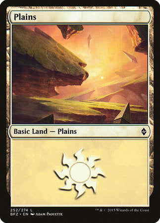Plains (252) [Battle for Zendikar]-1