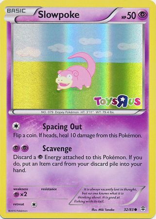 Slowpoke (32/83) (Toys R Us Promo) [XY: Generations]-1