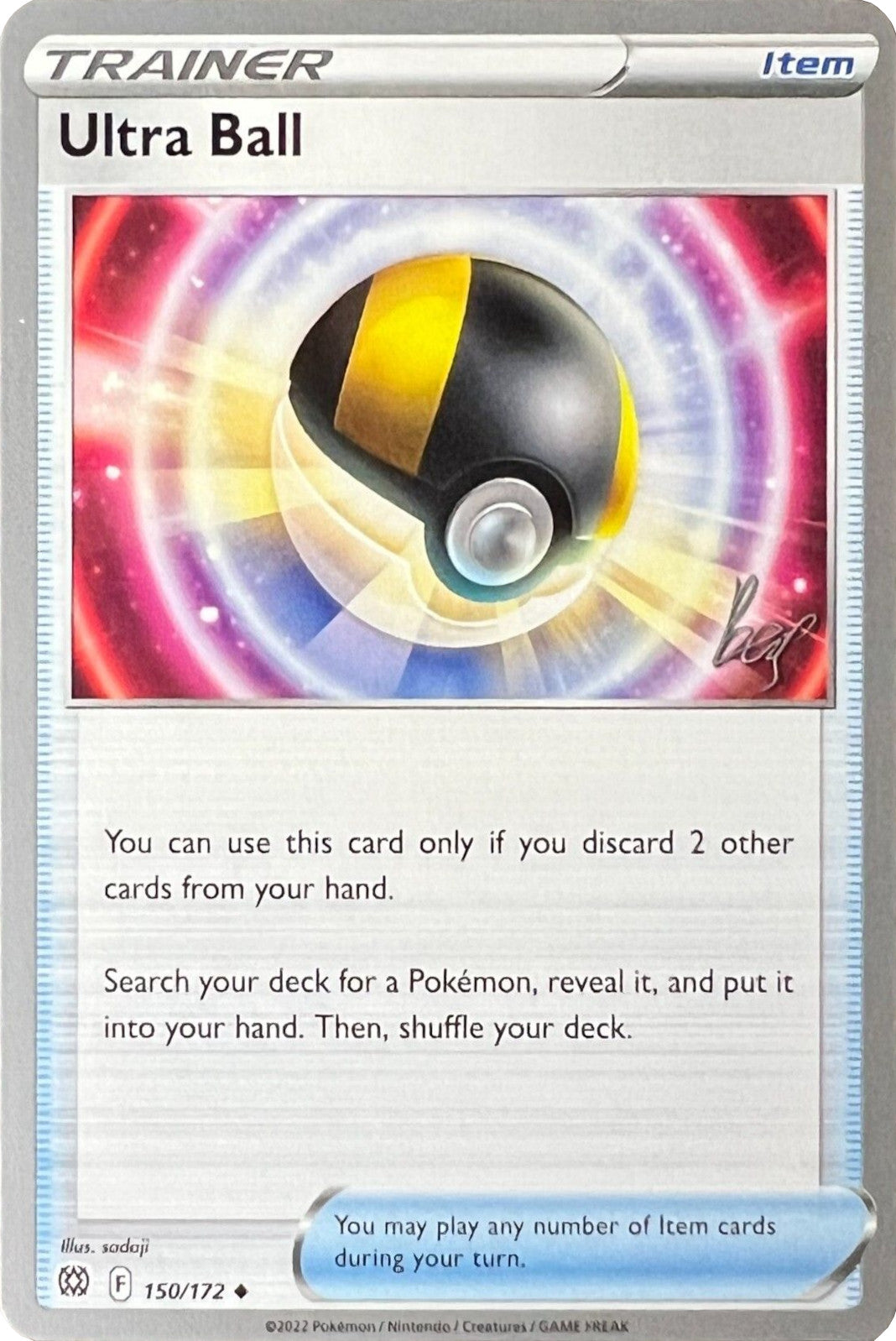 Ultra Ball (150/172) (Cheryl Again - Sebastian Lashmet) [World Championships 2022]-1