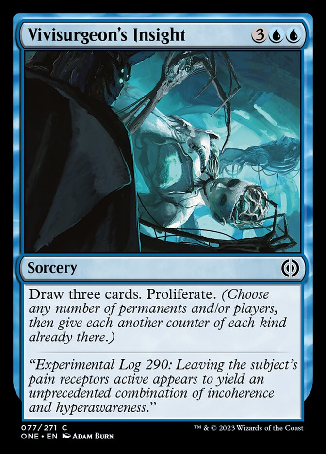 Vivisurgeon's Insight [Phyrexia: All Will Be One]-1