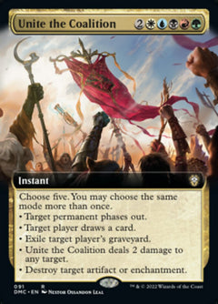 Unite the Coalition (Extended Art) [Dominaria United Commander]-1