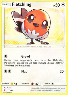 Fletchling (11/30) [Sun & Moon: Trainer Kit - Lycanroc]-1