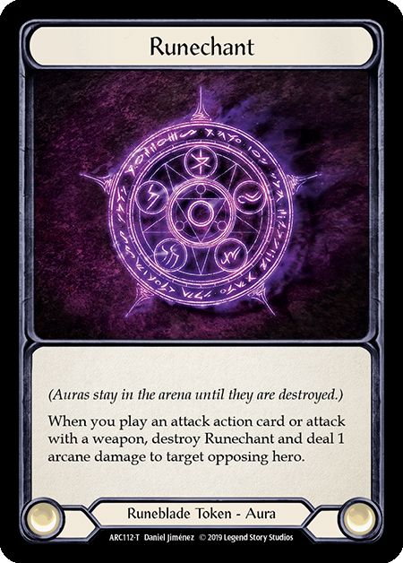 Dash, Inventor Extraordinaire // Runechant [ARC001 // ARC112] (Arcane Rising)  1st Edition Normal-2