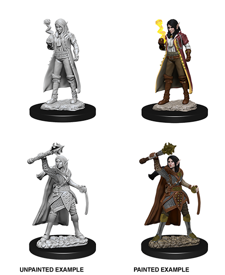D&D Nolzurs Marvelous Unpainted Miniatures Female Elf Cleric-1