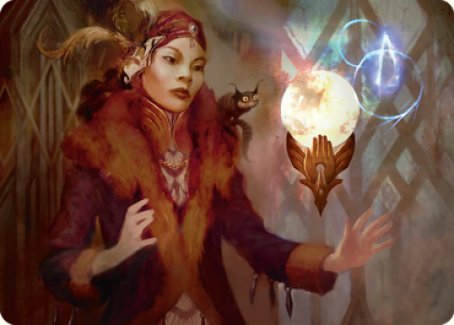 Misfortune Teller Art Card [Streets of New Capenna Art Series]-1