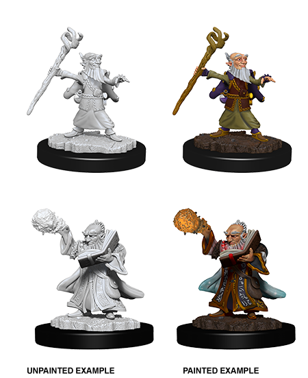 D&D Nolzurs Marvelous Unpainted Miniatures Male Gnome Wizard