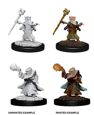 D&D Nolzurs Marvelous Unpainted Miniatures Male Gnome Wizard