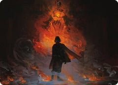 Pippin, Guard of the Citadel Art Card [The Lord of the Rings: Tales of Middle-earth Art Series]-1
