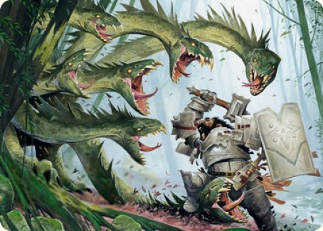 Lair of the Hydra Art Card [Dungeons & Dragons: Adventures in the Forgotten Realms Art Series]-1