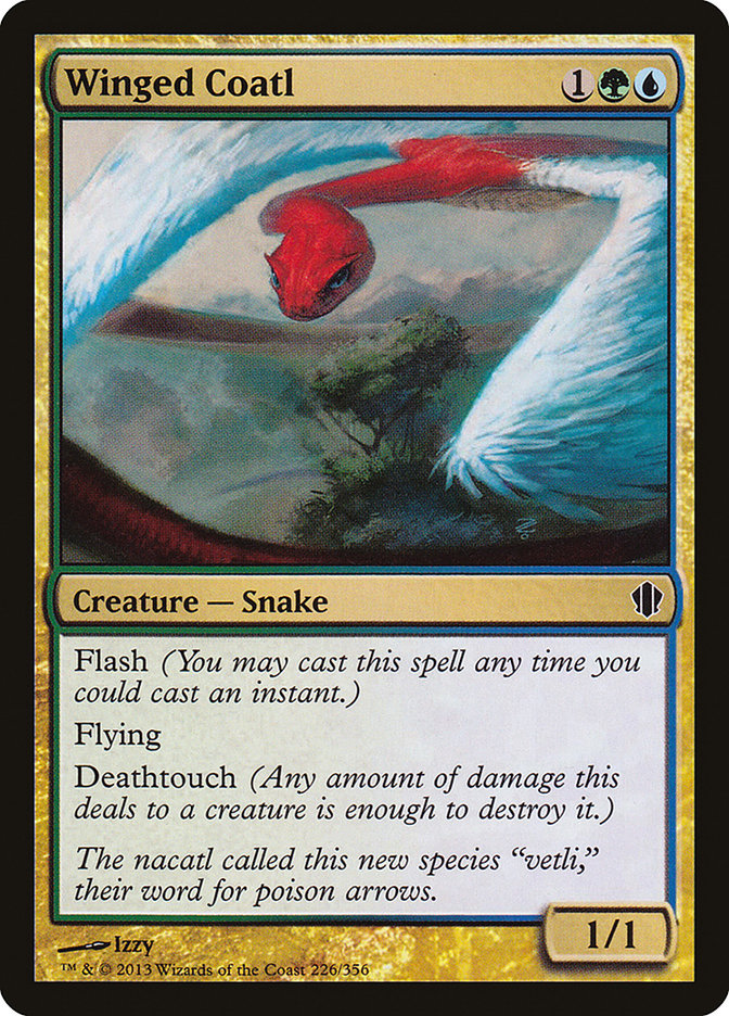 Winged Coatl [Commander 2013]-1