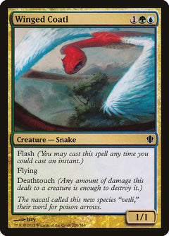 Winged Coatl [Commander 2013]-1