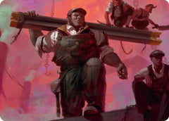 The Beamtown Bullies Art Card [Streets of New Capenna Art Series]-1
