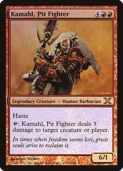 Kamahl, Pit Fighter (Premium Foil) [Tenth Edition]-1