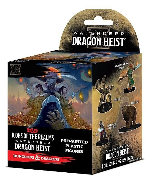 D&D Icons of the Realms Waterdeep Dragon Heist Set 9 Booster BRICK (8)