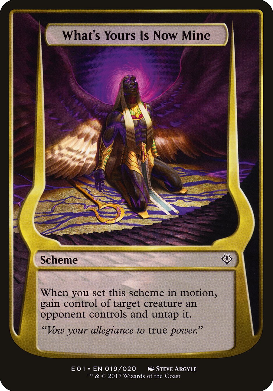 What's Yours Is Now Mine (Schemes) [Archenemy: Nicol Bolas Schemes]-1