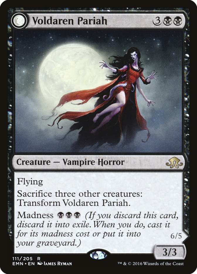 Voldaren Pariah // Abolisher of Bloodlines [Eldritch Moon]-1