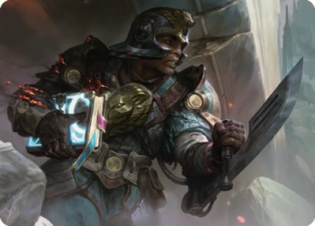 Retrieval Agent Art Card [The Brothers' War Art Series]-1