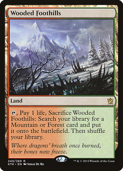 Wooded Foothills [Khans of Tarkir]-1