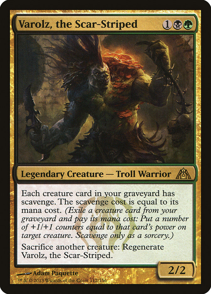 Varolz, the Scar-Striped [Dragon's Maze]-1