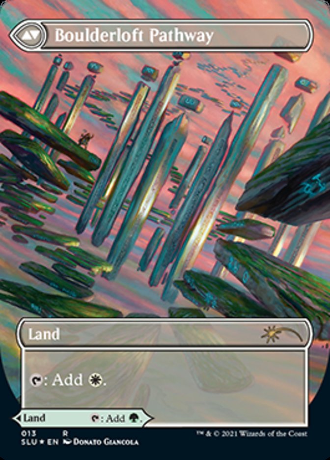 Branchloft Pathway // Boulderloft Pathway (Borderless) [Secret Lair: Ultimate Edition 2]-2