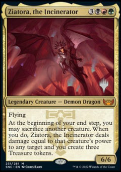 Ziatora, the Incinerator (Promo Pack) [Streets of New Capenna Promos]-1
