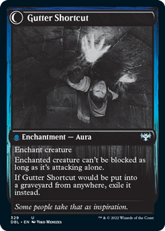 Gutter Skulker // Gutter Shortcut [Innistrad: Double Feature]-2