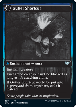 Gutter Skulker // Gutter Shortcut [Innistrad: Double Feature]-2