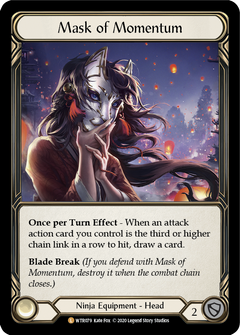 Mask of Momentum [U-WTR079] (Welcome to Rathe Unlimited)  Unlimited Rainbow Foil-1