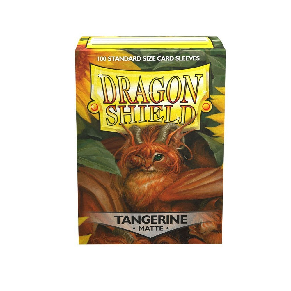 Sleeves - Dragon Shield - Box 100 - Tangerine MATTE-1