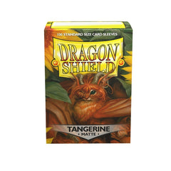 Sleeves - Dragon Shield - Box 100 - Tangerine MATTE-1