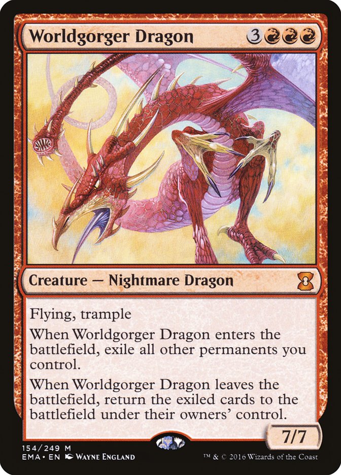 Worldgorger Dragon [Eternal Masters]-1